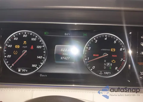 2015 Mercedes-Benz S 550 4Matic из США, поврежденный, VIN WDDXJ8FB9FA009999